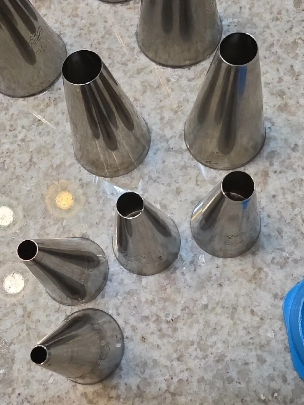 Stainless Steel Pastry Tubes - Blue Label
